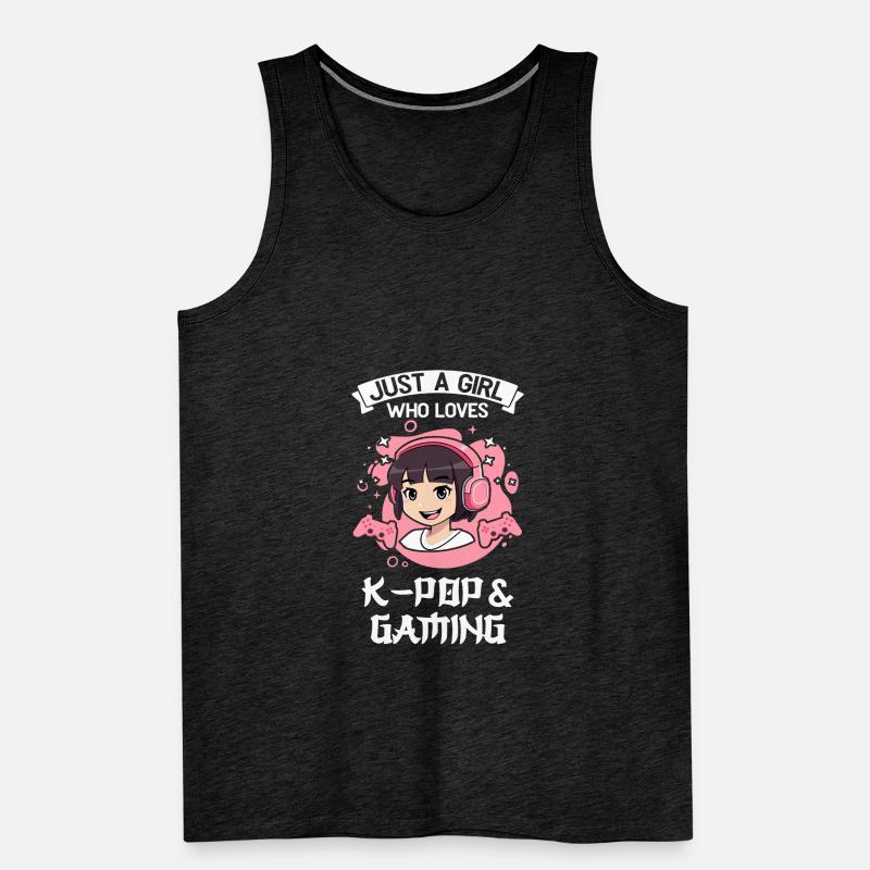 K-Pop-K-Pop-Merch K-Pop-Waren Geschenk Männer Premium Bio Tank Top