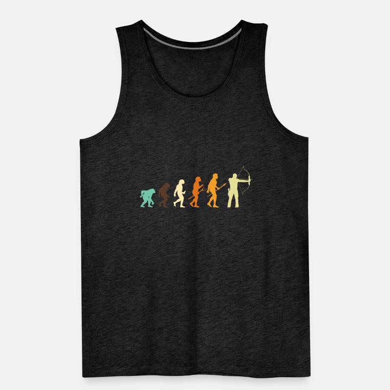 Evolution Archer Archer Cadeau Débardeur bio Premium Homme