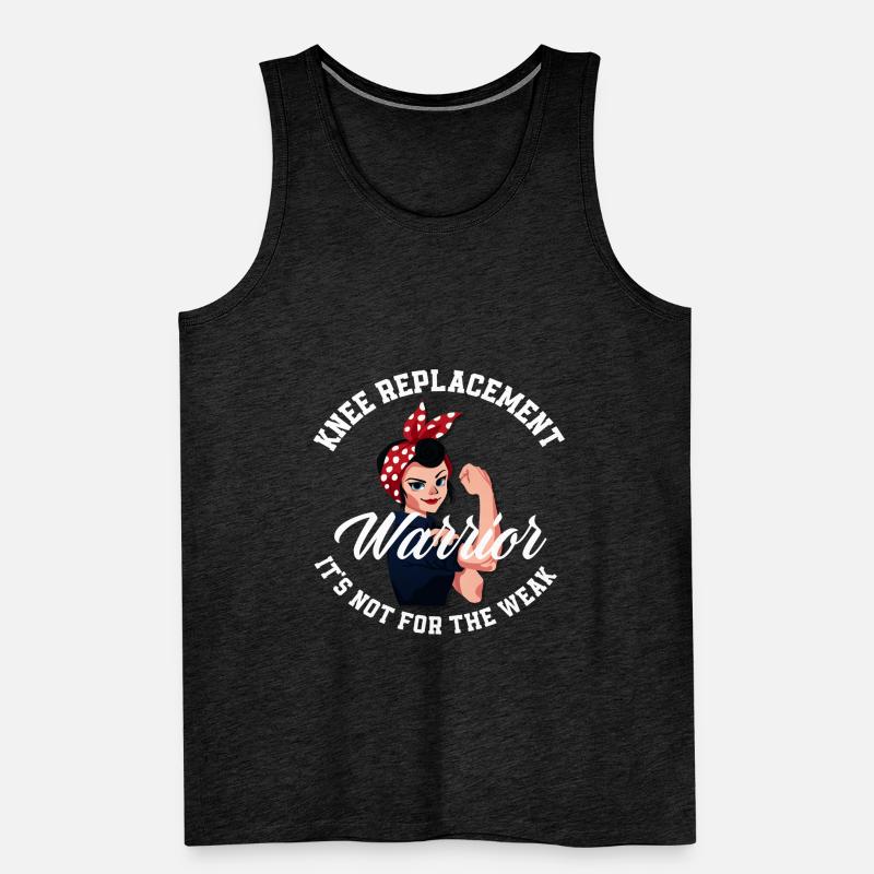 Artificial knee joint surgery knee prosthesis Men's Premium Organic Tank Top