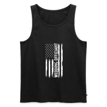Standesbeamter Standesbeamtin Hochzeit - Männer Premium Bio Tank Top - Schwarz - Vorne - Michal (187cm)