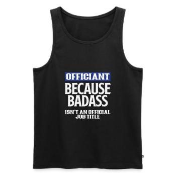 Standesbeamter Standesbeamtin Hochzeit - Männer Premium Bio Tank Top - Schwarz - Vorne - Michal (187cm)