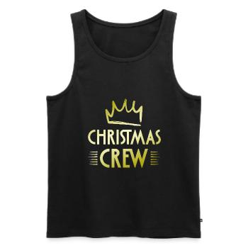 Christmas Crew - Männer Premium Bio Tank Top - Schwarz - Vorne - Michal (187cm)