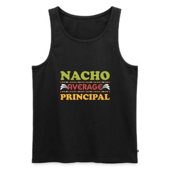 Cinco De Mayo Nacho Principal moyen - Débardeur bio Premium Homme - noir - Devant - Michal (187cm)