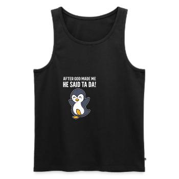 Ta da Wildlife Rehabilitator Geschenk - Männer Premium Bio Tank Top - Schwarz - Vorne - AI Model Male 178 light (178cm)