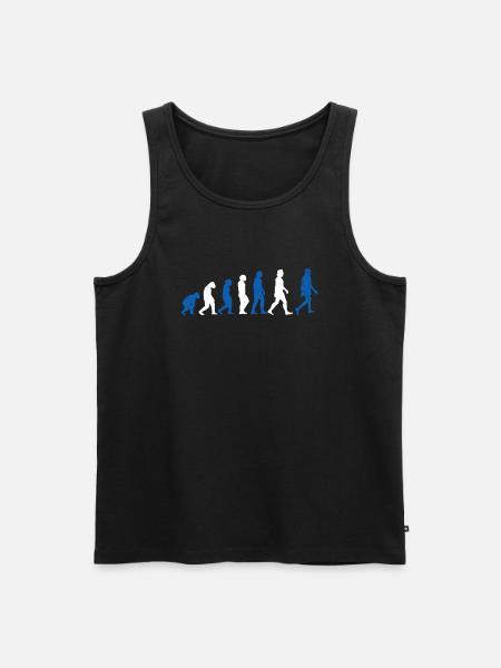 Grèce Drapeau grec Grec - Débardeur bio Premium Homme - noir