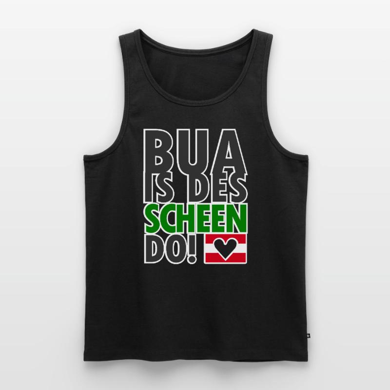Austrian dialect Dialect Nice Men's Premium Organic Tank Top