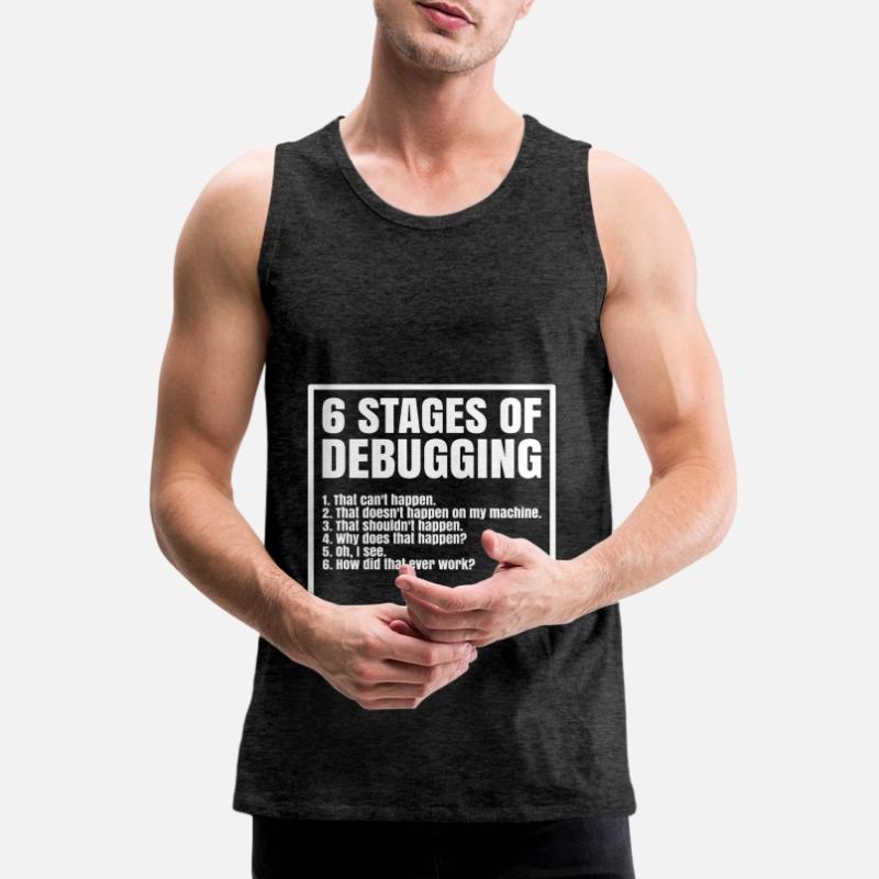 Informatik Programmierer Coder C++ Html Männer Premium Bio Tank Top