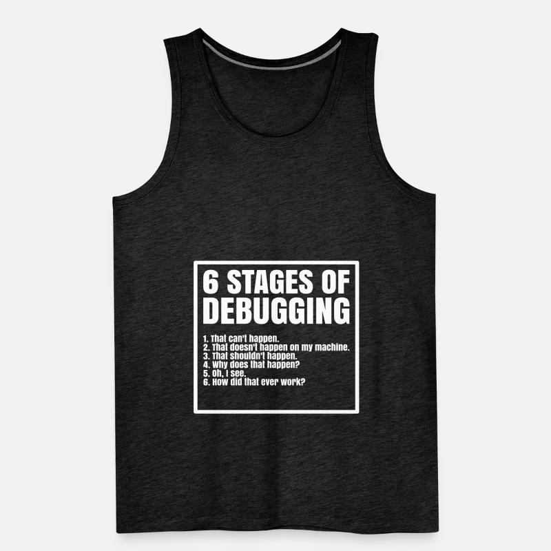 Informatik Programmierer Coder C++ Html Männer Premium Bio Tank Top