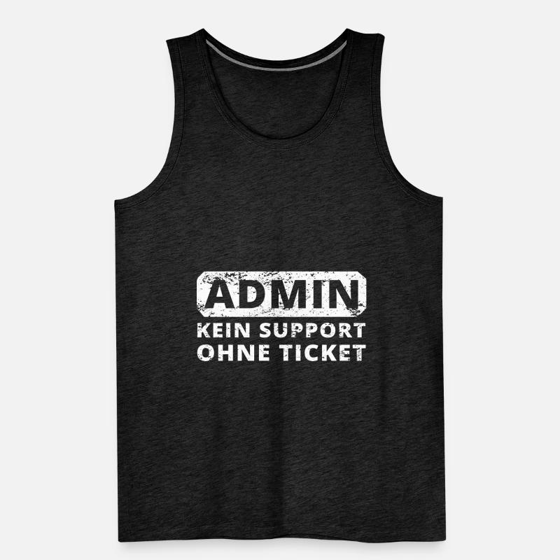 admin edv programmierer Informatik Computer Männer Premium Bio Tank Top