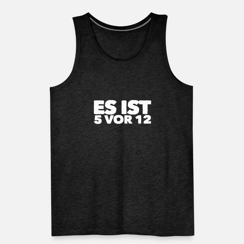 das wird knapp Männer Premium Bio Tank Top
