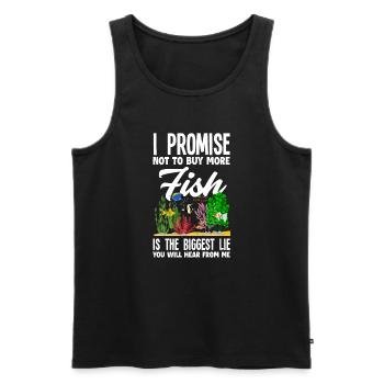 Drôle Aquarist Aquarist Aquarium Cadeau - Débardeur bio Premium Homme - noir - Devant - Michal (187cm)