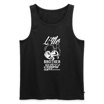 Lustiger Baseball - Männer Premium Bio Tank Top - Schwarz - Vorne - Michal (187cm)