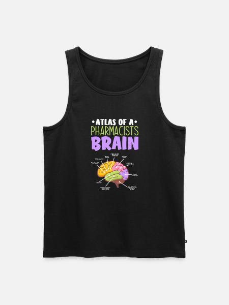 Apothecary Apothecary Apothecary Pharmacy Gift - Men's Premium Organic Tank Top - black