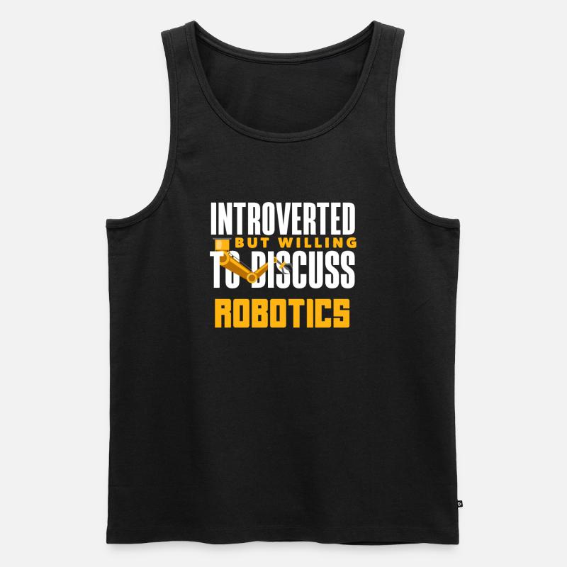 Robotics Robot Programmer - Men's Premium Organic Tank Top - black