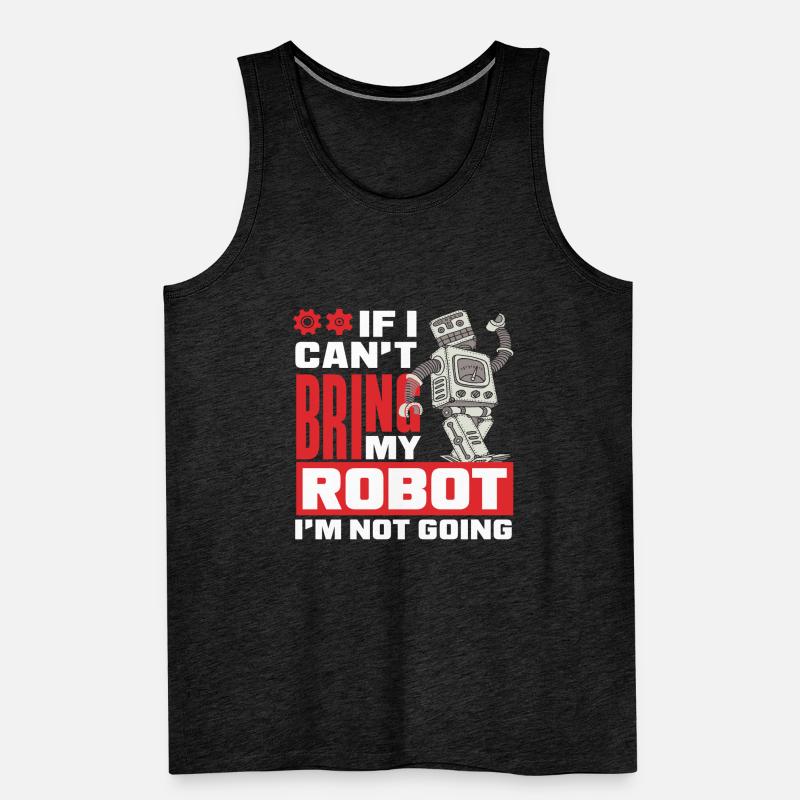 Robotics Robot Programmer Men's Premium Organic Tank Top