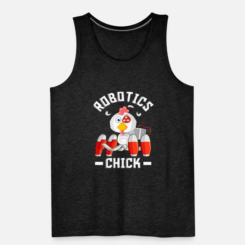 Robotics Robot Programmer Men's Premium Organic Tank Top