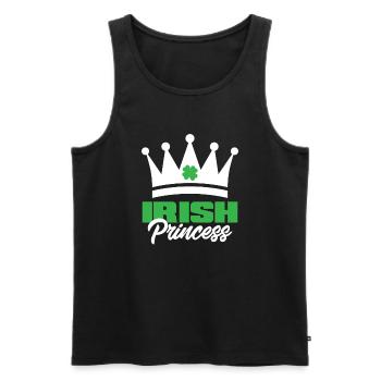 Funny Irishman Ireland Gift - Men's Premium Organic Tank Top - black - Front - Michal (187cm)