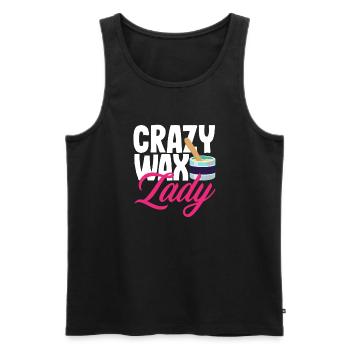 Hautpflege Kosmetikerin Kosmetik - Männer Premium Bio Tank Top - Schwarz - Vorne - Michal (187cm)