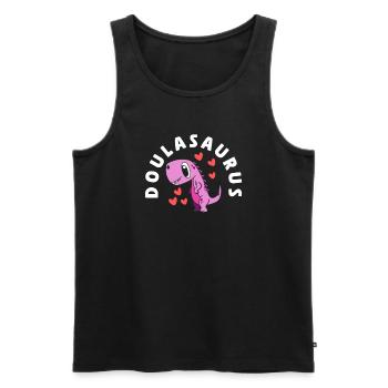 Cadeau Doula Doula Doulas - Débardeur bio Premium Homme - noir - Devant - Michal (187cm)