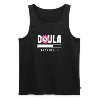 Doula Geschenk Doula Doulas - Männer Premium Bio Tank Top - Schwarz - Vorne - AI Model Male 178 light (178cm)