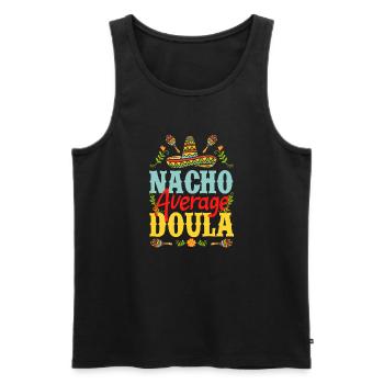 Doula Geschenk Doula Doulas - Männer Premium Bio Tank Top - Schwarz - Vorne - AI Model Male 178 light (178cm)