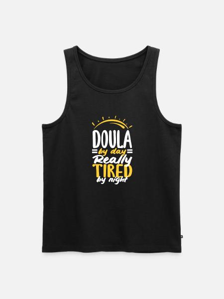 Doula Gift Doula Doulas - Men's Premium Organic Tank Top - black