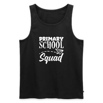 Lustiges Lehrer Lehrerinnen Geschenk - Männer Premium Bio Tank Top - Schwarz - Vorne - AI Model Male 178 light (178cm)