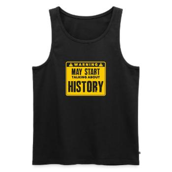 Lustiges Lehrer Lehrerinnen Geschenk - Männer Premium Bio Tank Top - Schwarz - Vorne - Michal (187cm)