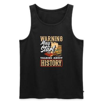 Lustiges Lehrer Lehrerinnen Geschenk - Männer Premium Bio Tank Top - Schwarz - Vorne - Michal (187cm)