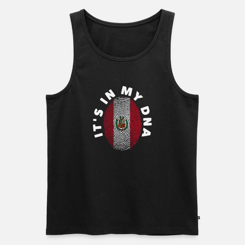Peru Peruvian Gift - Men's Premium Organic Tank Top - black