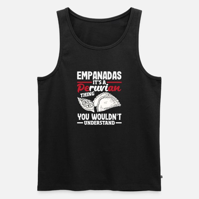 Peru Peruvian Gift - Men's Premium Organic Tank Top - black
