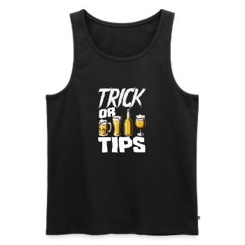 Lustiger Barkeeper Spruch Barkeeper Geschenk - Männer Premium Bio Tank Top - Schwarz - Vorne - Michal (187cm)