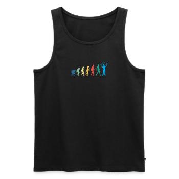 Funny Bartender Saying Bartender Gift - Men's Premium Organic Tank Top - black - Front - AI Model Male 178 light (178cm)