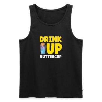 Lustiger Barkeeper Spruch Barkeeper Geschenk - Männer Premium Bio Tank Top - Schwarz - Vorne - Michal (187cm)