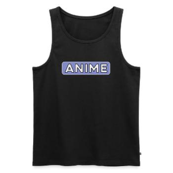 Anime Skateboard Otaku Auto Slap - Männer Premium Bio Tank Top - Schwarz - Vorne - AI Model Male 178 light (178cm)