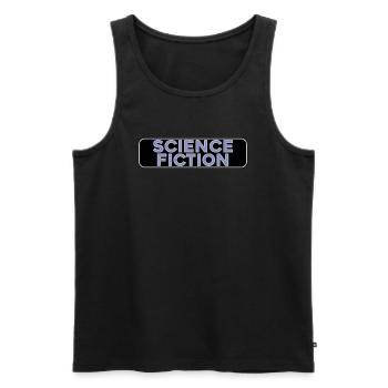 Science Fiction Vintage Skate Car Slap - Männer Premium Bio Tank Top - Schwarz - Vorne - AI Model Male 178 light (178cm)