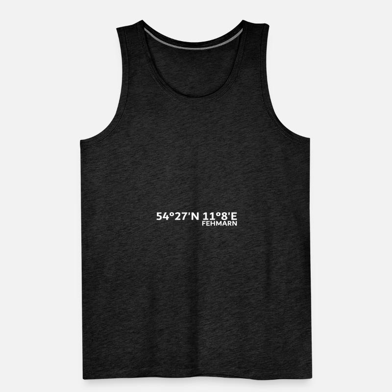 Fehmarn coordinates Men's Premium Organic Tank Top