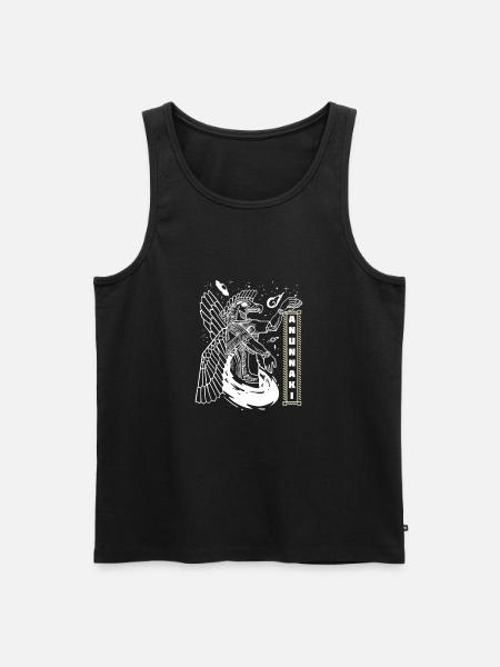 Sumerian Anunnaki Alien Astronauts - Men's Premium Organic Tank Top - black