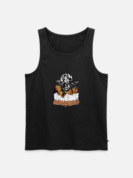 Wienerzilla - dog lover - Men's Premium Organic Tank Top - black