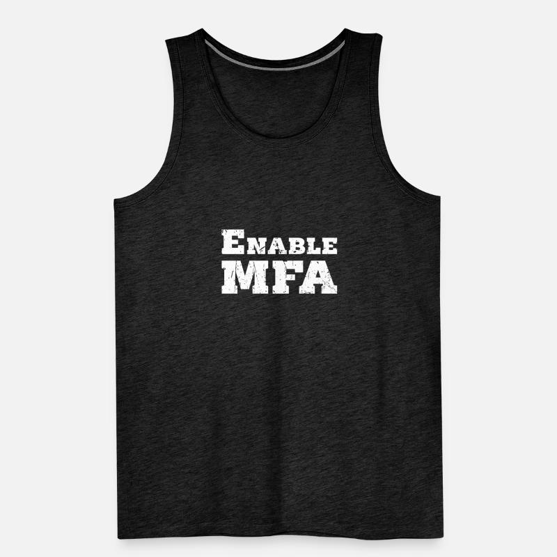 Enable MFA - software engineer Men's Premium Organic Tank Top
