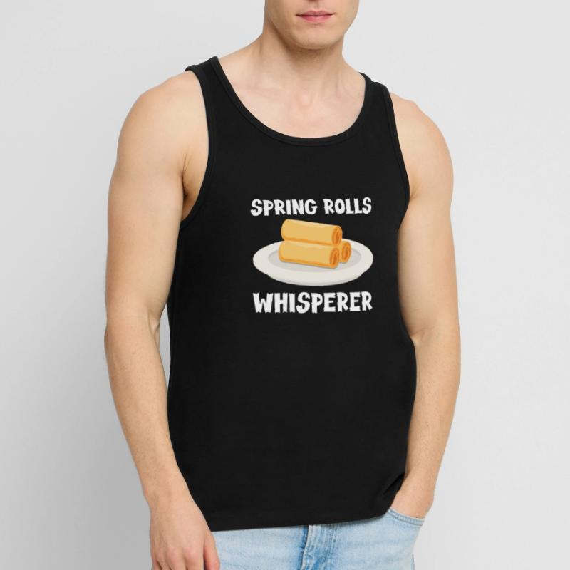 Spring Rolls Whisperer Men's Premium Organic Tank Top