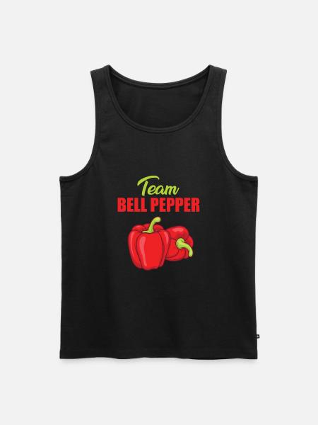 Team Paprika - Men's Premium Organic Tank Top - black