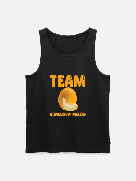 Team Honeydew Melon - Herre Premium økologisk tanktop - sort