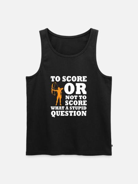 Archery Gift - Men's Premium Organic Tank Top - black