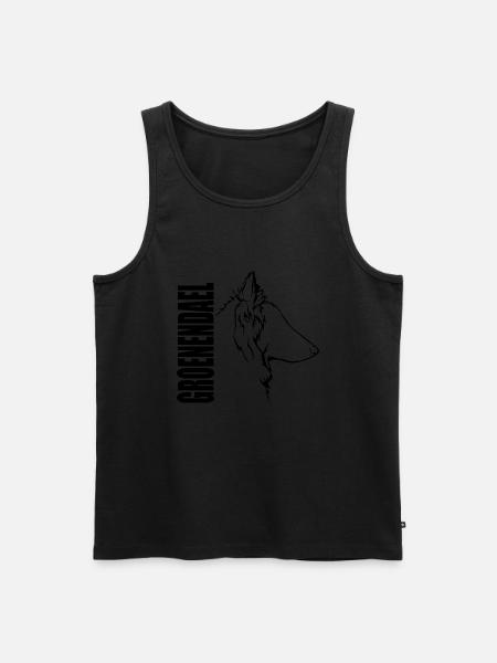 GROENENDAEL Profile Dogs Dog Wilsigns - Men's Premium Organic Tank Top - 