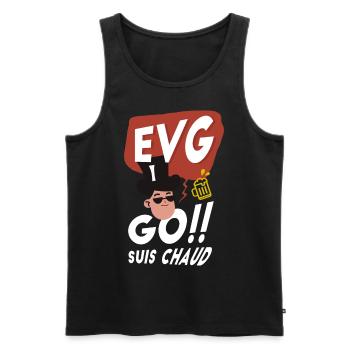 EVG bin heißer zukünftiger Bräutigam - Männer Premium Bio Tank Top - Schwarz - Vorne - AI Model Male 178 light (178cm)
