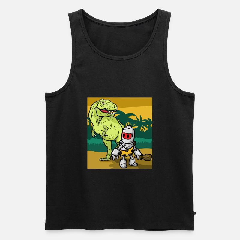 Ancient Times Antike - Männer Premium Bio Tank Top - Schwarz