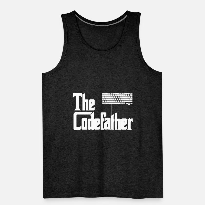 code Father Men's Premium Organic Tank Top
