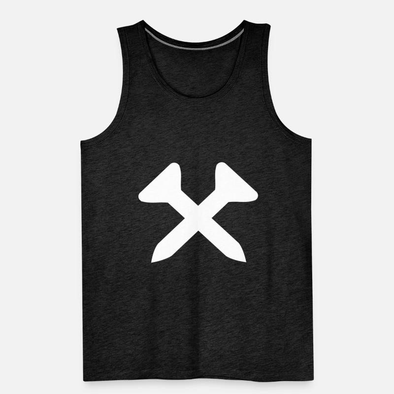 Golf tee Men's Premium Organic Tank Top