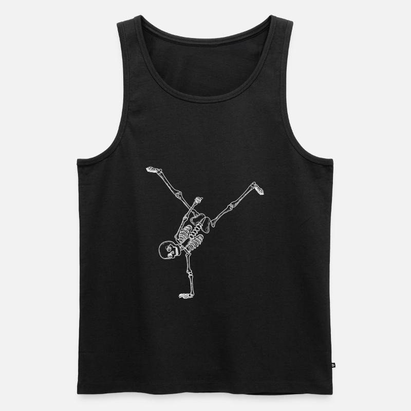 Breakdance Breakdancer Breakdancing - Männer Premium Bio Tank Top - Schwarz
